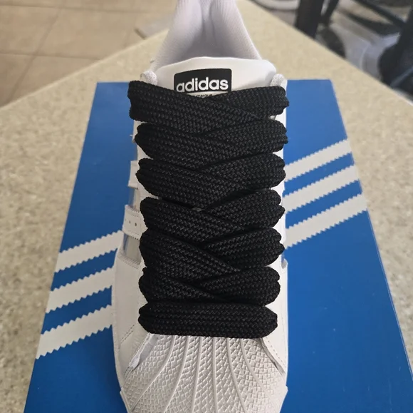 Adidas Superstar Shelltoe White Clear Stripe #FY7717 Mens Shoe Size 10.5. - Picture 3 of 12